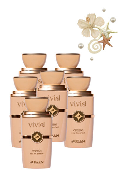 Faan 6 Pieces Vivid Creme Perfume 100ML