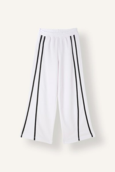 DeFacto Girl's Tracksuit Bottom I3479A8/Wt79 White