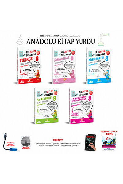 SİNAN KUZUCU YAYINLARI 2026-2027 Sinan Kuzucu 8. Sınıf LGS Karma 5'li Set 088