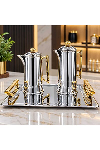 Rwafd Rema Tea and coffee hospitality set with a sophisticated design, 1 lite...