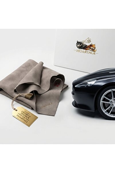 hoaryage Genuine Chamois Leather Auto Drying Cloth, Car Interior Cleaning Clo...