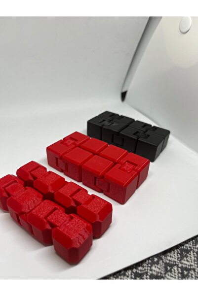 Ahsen Home & Design Sonsuzluk Küpü Stres Çarkı Stres Küpü Infinity Cube 3D Yazıcı Üretimi Stres Oyuncağı