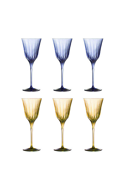 Lucky Art Julia Wilma Set of 6 Glasses 300 ml