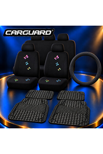 CarGuard Σετ Καλύμματος Τιμονιού με Πεταλούδες, Κάλυμμα Τιμονιού με Πέρλες 38...