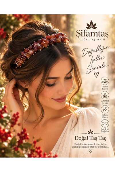 ŞİFAMTAŞ تاج من الحجر الطبيعي -4