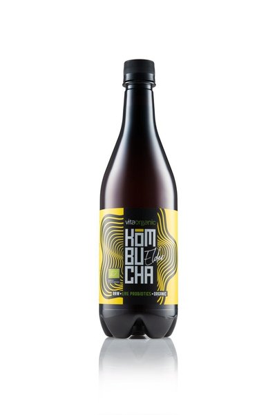 Vita Organic Kombucha cu soc, bio, 750 ml,