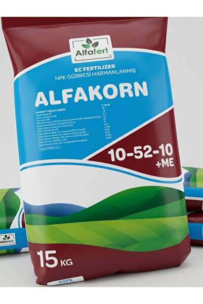 ALFAFERT Alfakorn 10-52-10 NPK Damlama Gübresi