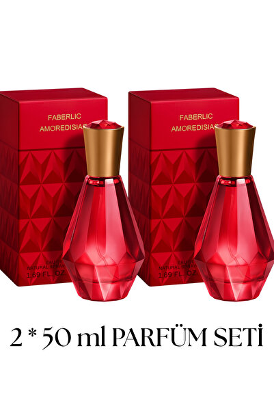 Faberlic AMOREDİSİAC 50mL KADIN EDP İKİLİPARFÜM SETİ ÇEKİCİUZUN SÜRE KALICI KOKU
