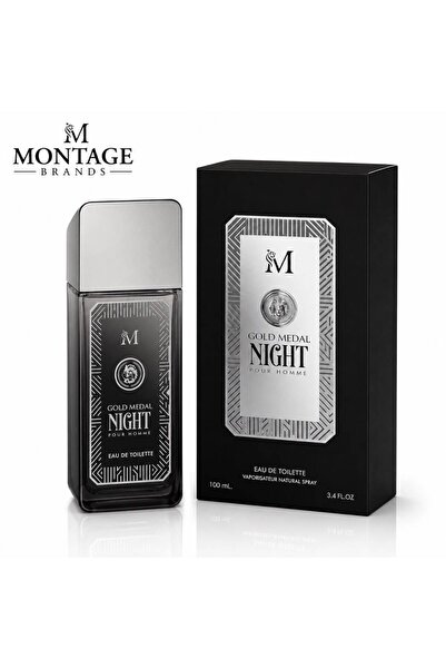 Montage Brands Parfum Gold Medal Night - Pour Homme - 100 ml, Pentru Barbati ...