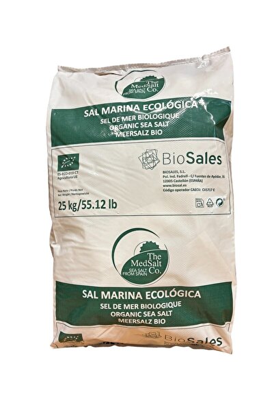 The MedSalt Co Sare de mare fina bio 25KG