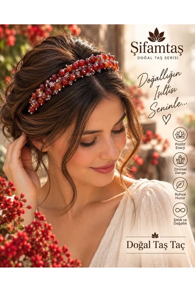 ŞİFAMTAŞ تاج من الحجر الطبيعي -6
