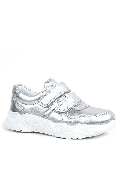 OrtopedikAL Rakerplus X3730-Gp Silver-White Sole 100% Leather Girl's Casual S...