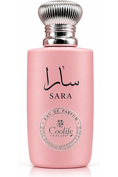 Generic عطر سارة النسائي، ماء عطر، رائحة زهرية شرقية، زجاجة وردية أنيقة، غطاء...