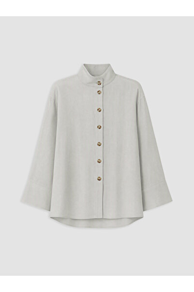 LC Waikiki I Dik Roba Collar Modal Blended Women's Shirt from Freezen Store