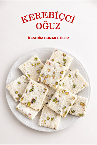 İBRAHİM BURAK ETİLER KEREBİCCİ OĞUZ Antep Fıstıklı Sütlü Cezerye 500g
