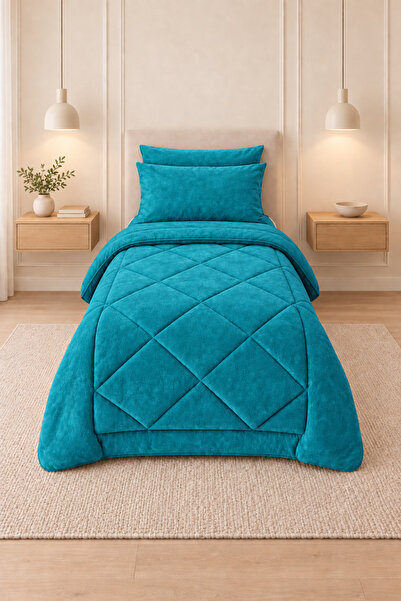Pamuva Wellsoft Single Quilt |   Double Sided 155X215 |   100% Cotton