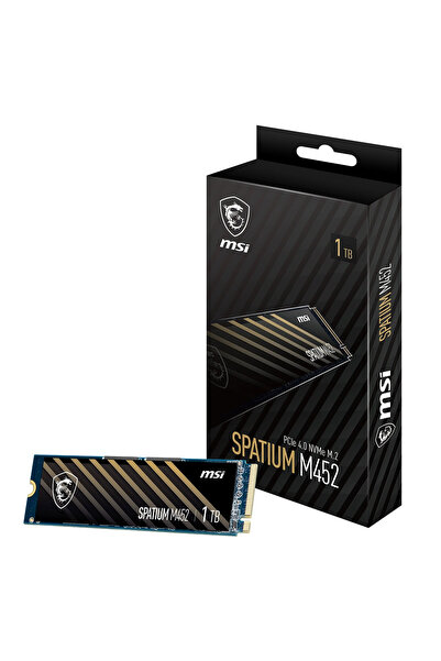 MSI Spatium M452 1TB 3600/3100MB/s PCIe Gen 4.0 NVMe M.2 SSD Disk