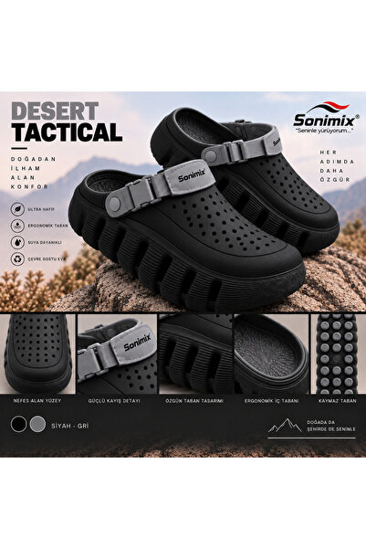 Sonimix Erkek Hafif Ergonomik Eva Sabo Terlik