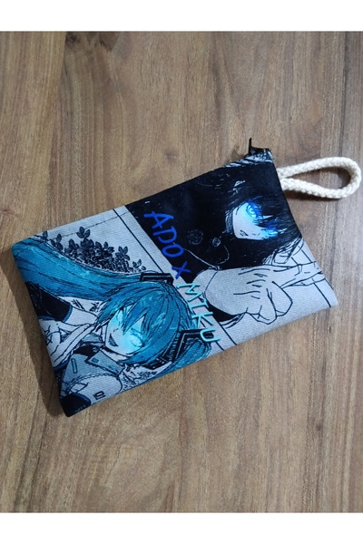 OWLBAG COMPANY Owl Bag Ado and Hatsune Miku Collage Patterned Design Wallet P...