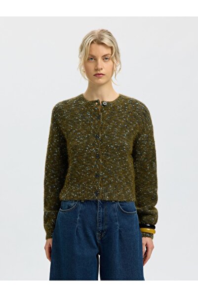 SELECTED Cardigan tricotat scurt
