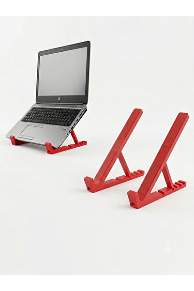 Genel Markalar Ergonomik 3D Baskı Ayarlanabilir Laptop Standı - Kademeli Yüks...