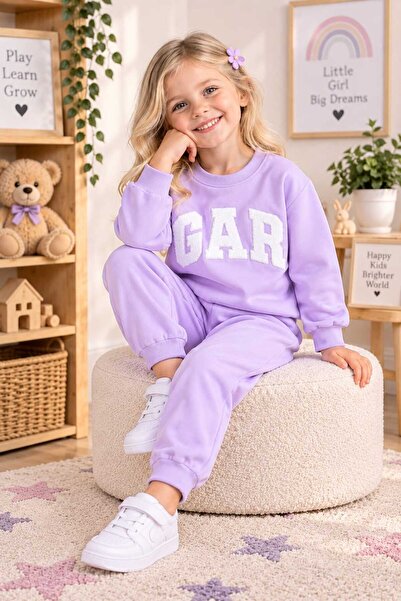 krm kerem bebe Cotton Top and Bottom Children's Set with Pockets, Suitable fo...