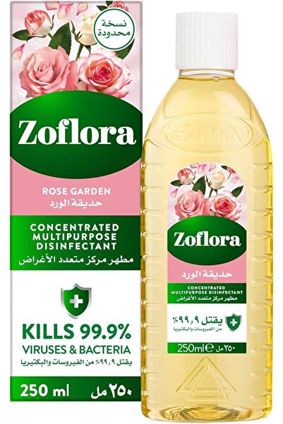 Zoflora Rose Garden Concentrated Disinfectant Liquid, Floral Scent, 250ml,Ant...