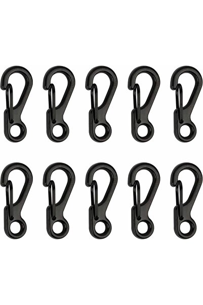 Tazweeq Mini Carabiner Clips, Alloy Spring Hook Keychain, Outdoor Camping Fis...