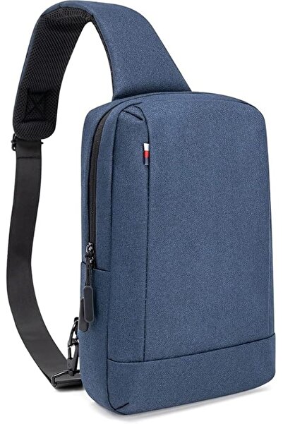 ALMEKAQUZ Sling Bag Crossbody Bag Men with USB Charging Port Small Messenger ...