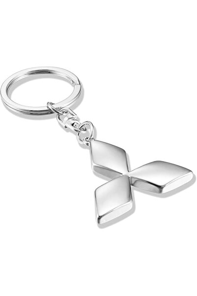 GENERAL Creative Car Logo Keychain for Car 3D Chrome Metal Alloy Key Chain Gi...