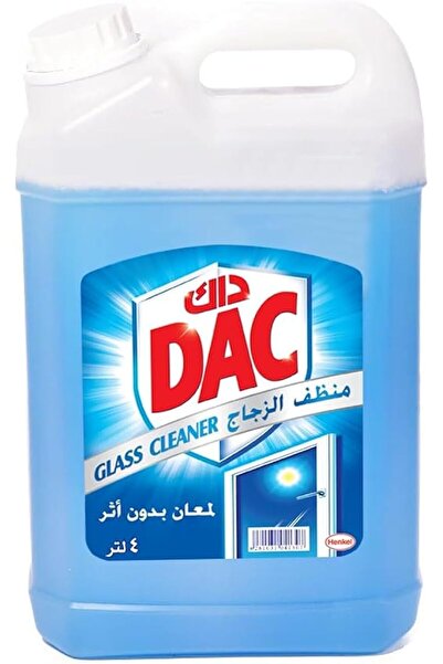 Dacfashion DAC Glass Cleaner, Spotless Shining and Streak-Free, 4L