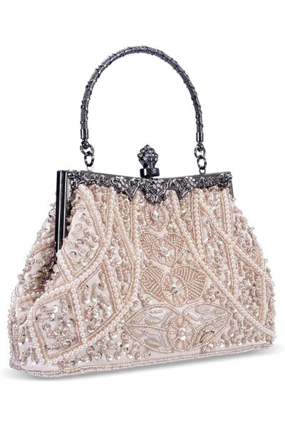 Zebrum Damen Abend-Clutch, Designer-Abendhandtasche, Party-Clutch-Geldbrse