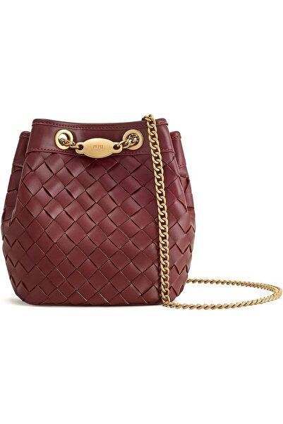 JW PEI Women's Yara Hand-Woven Bucket Bag