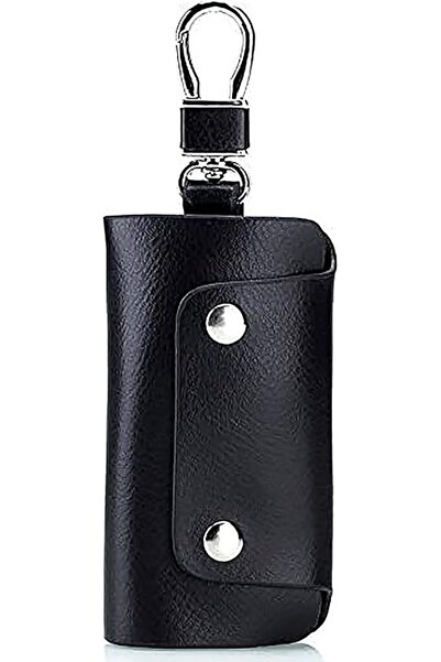 KASTWAVE Unisex Genuine Cow Leather Keychain Bag Men Women Key Holder Organiz...