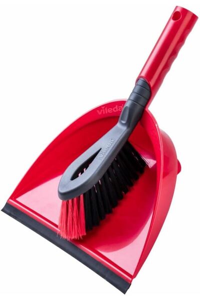 Vileda Silimo Vileda Dustpan & Brush Set – Compact Short-Handle Hand Brush| F...