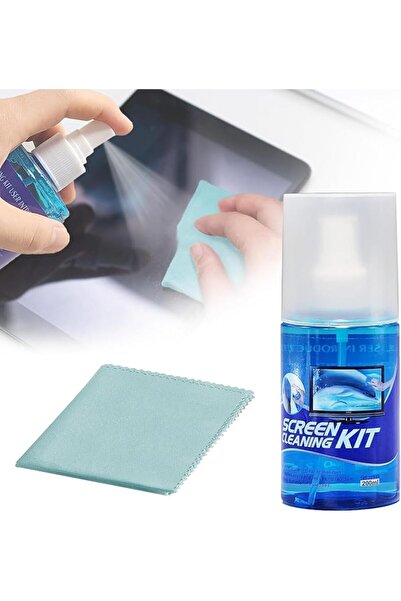 NALACAL Screen Cleaner Spray and Microfiber Cloth, 7oz Streak-Free Cleaning K...