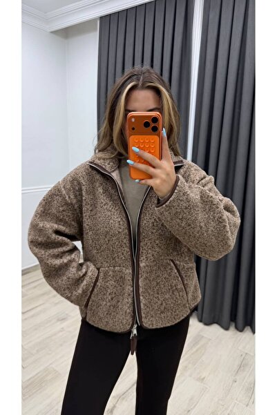 ALVOR Çift Fermuarlı Peluş Sweatshirt