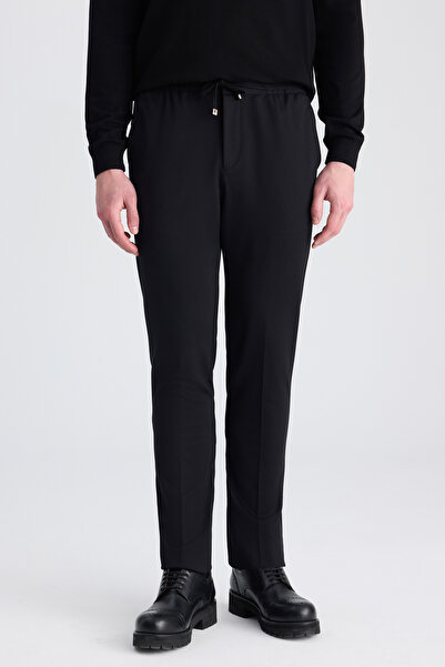 D'S Damat Ds Damat Παντελόνι Jogger Χαλαρής Εφαρμογής (Χωρίς Πιέτες) Μαύρο Αρ...