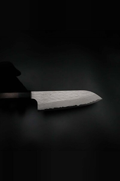 Genel Markalar Japon Şef Bıçağı - Nigara VG XEOS Santoku - Tsuchime Damascus ...