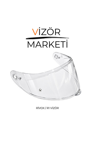 Rivox R1 Seffaf Kask Vizörü