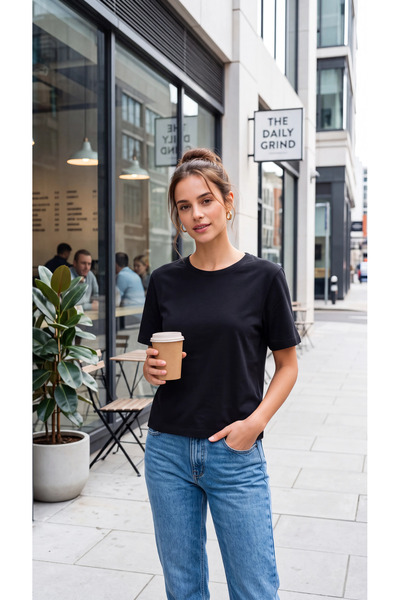 TALY Premium Basic Crew Neck Modal T-Shirt