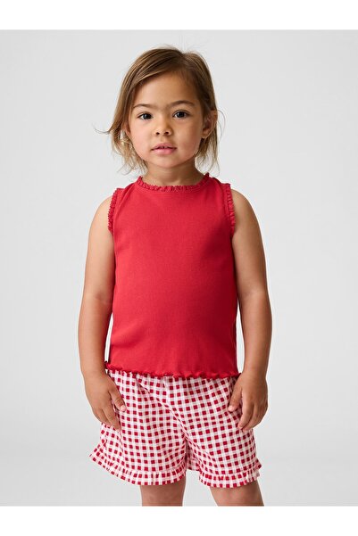 GAP Kız Bebek Kırmızı Mix & Match Fitilli Atlet