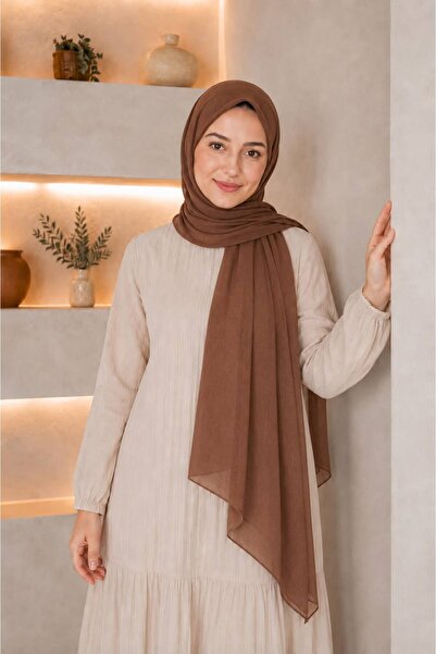 Dimoi Kids Women's Plain Shawl Soft Textured Daily Hijab Shawl Four Seasons