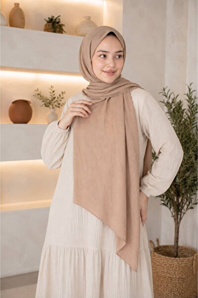 Dimoi Kids Women's I Flat Shawl Soft Textured Daily Hijab Shawl Four Seasons