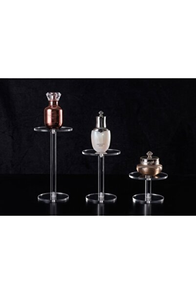 Generic Brand Clear Acrylic Cosmetic Display Stand Round Display Rack for Cos...