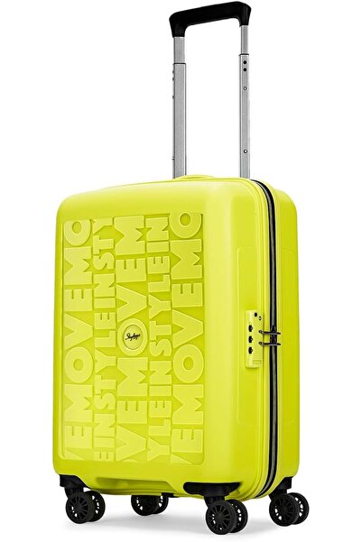 Skybags Polypropylene (PP) Play Cabin 55 Cm (Small) 8 Wheels Spinner Trolley ...