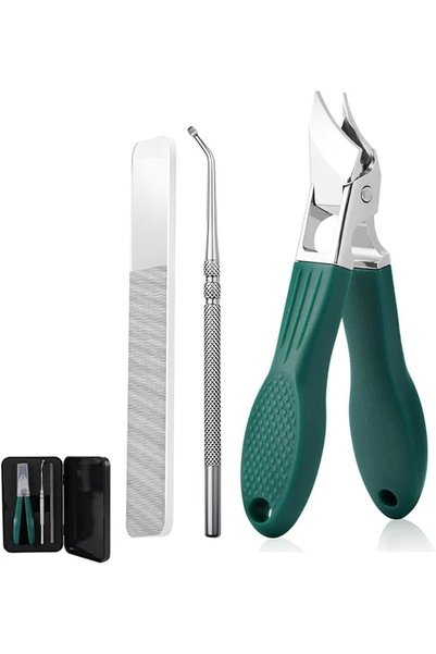 KASTWAVE Nail Clippers, Professional Nail Clipper Set, Durable Stainless Stee...