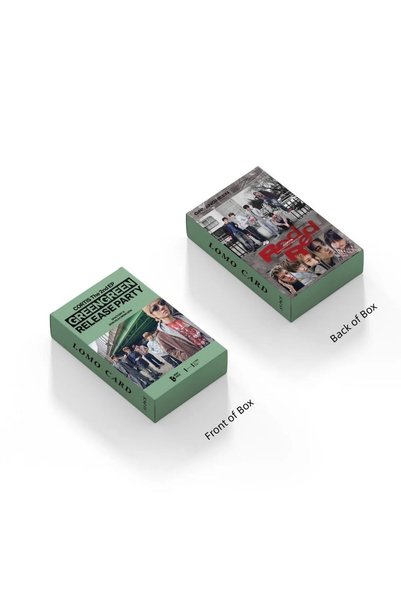 Kpop Dünyasi CORTIS '' GreenGreen Release Party '' Çift Yön Baskılı Lomo Card Seti (55 Pcs)