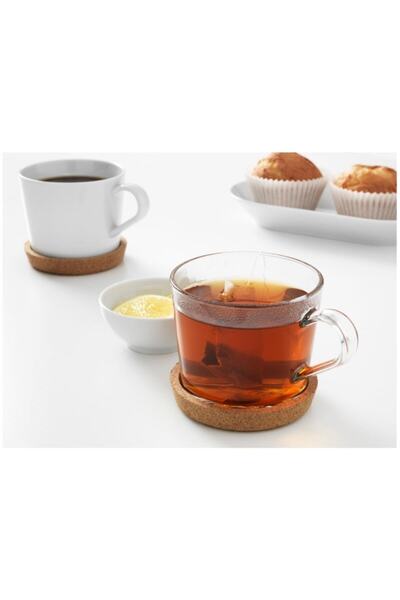 IKEA 4 Adet Cam Çay Fincanı 240cc