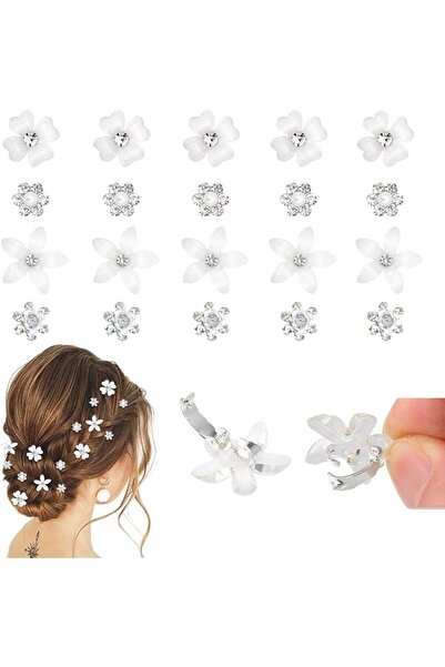 Hannea ® 20Pcs Small Hair Clips for Girls, Wedding Hair Clips for Hair Stylin...